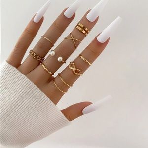 ✨💛9piece ring set✨💛